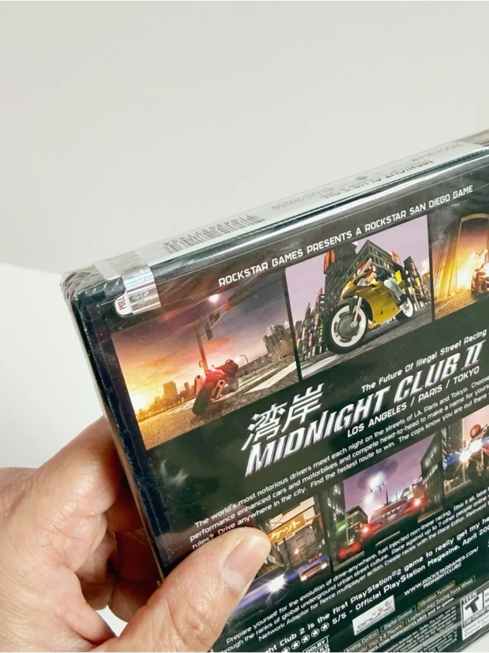 Midnight Club II 2 PS2 PlayStation 2 NEW SEALED Greatest Hits MINT Y-Fold Seal